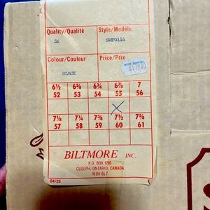 Vintage Stetson - worn very little over the years - stored in the original box